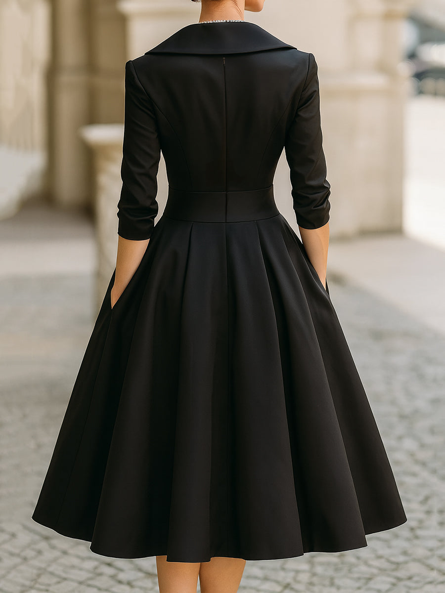 Marley | Elegant Wrap Midi Dress
