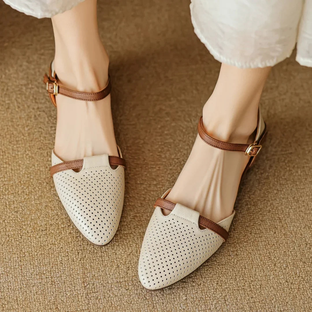 Julion Genuine Leather Heels