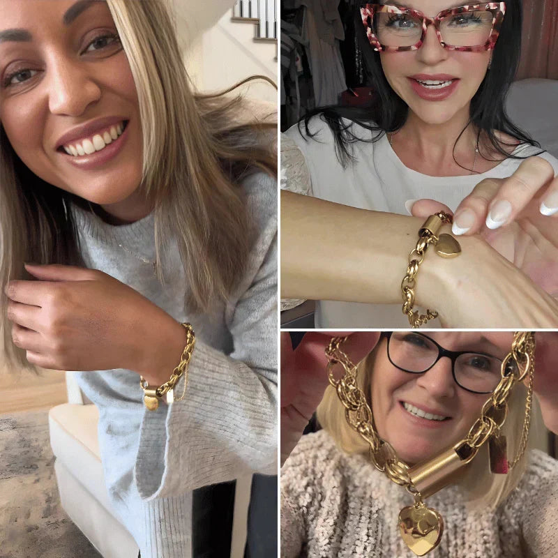 Gold Chunky Bracelet