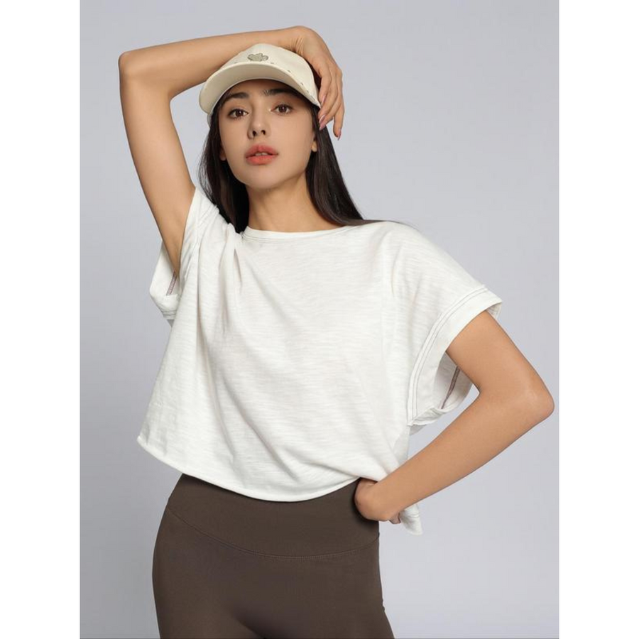 SEREIA™ - Everyday Cut Out Hemline Womenswear Top