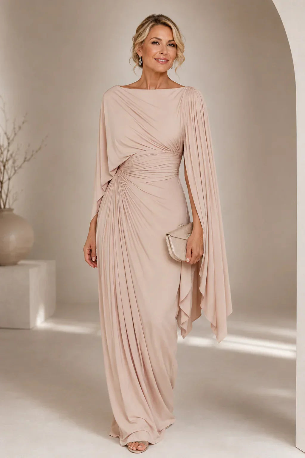 Avyana | Pleated Maxi Dress