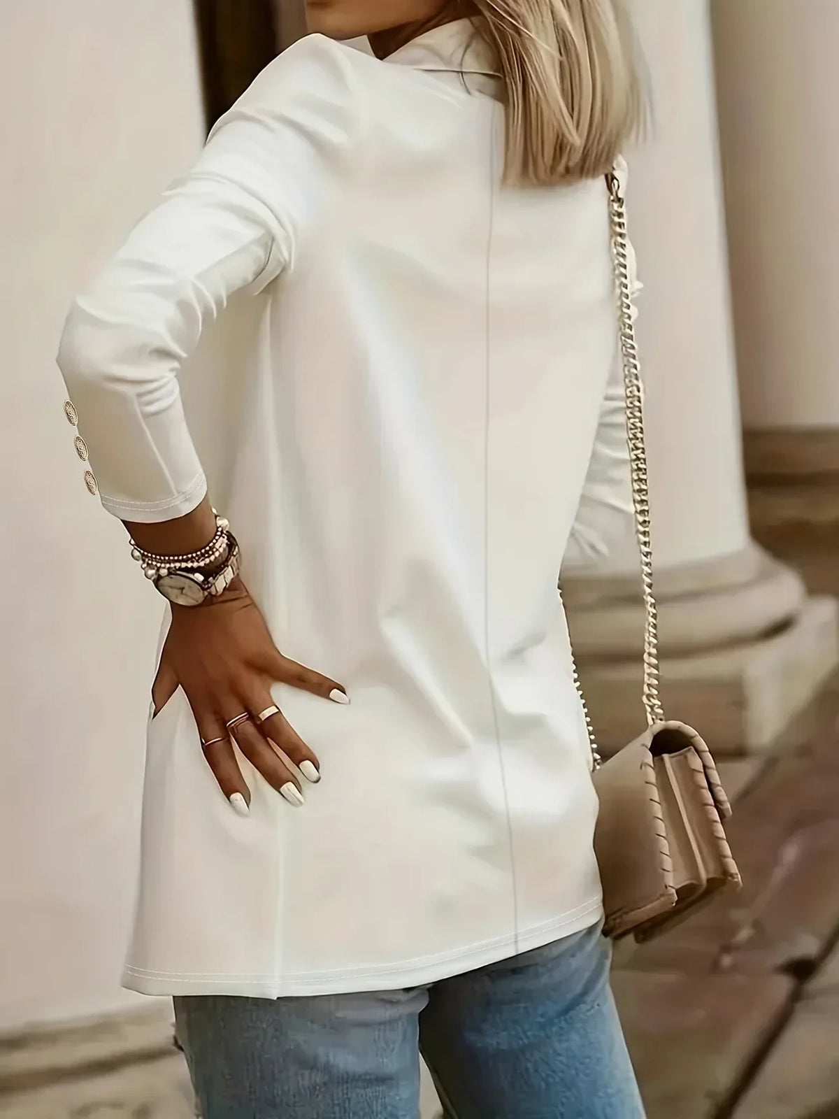 EMMA™ - Chic Open Front Jacket