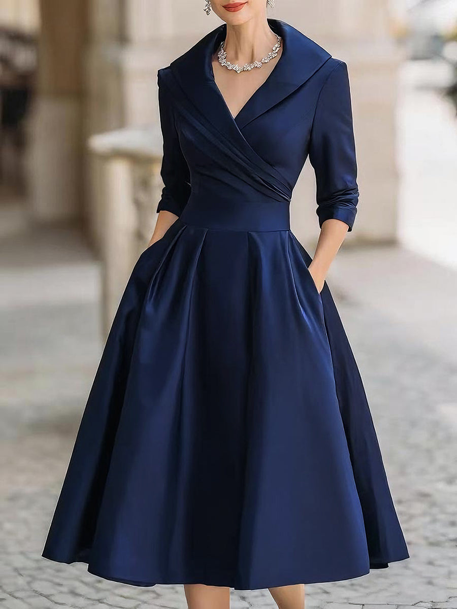 Marley | Elegant Wrap Midi Dress