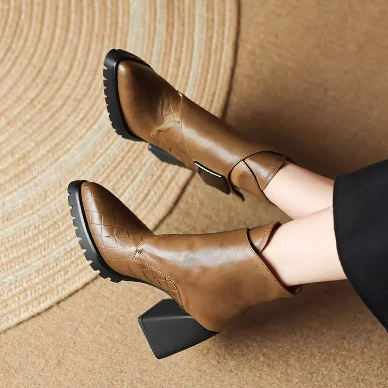 Aziel Leather Boots
