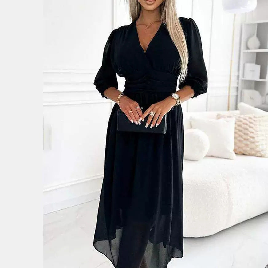 Naomi | Elegant Chiffon Dress