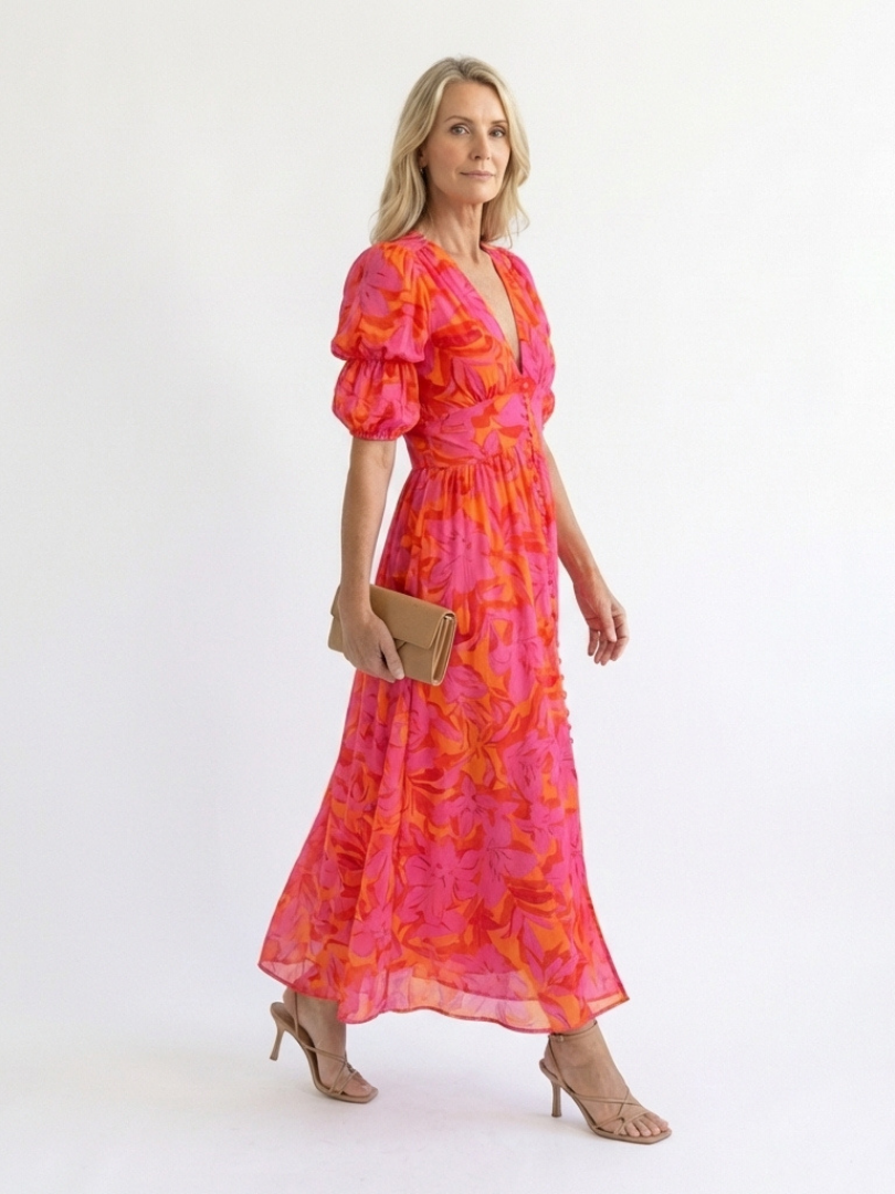 Olvera | Silky Flowing Maxi Dress
