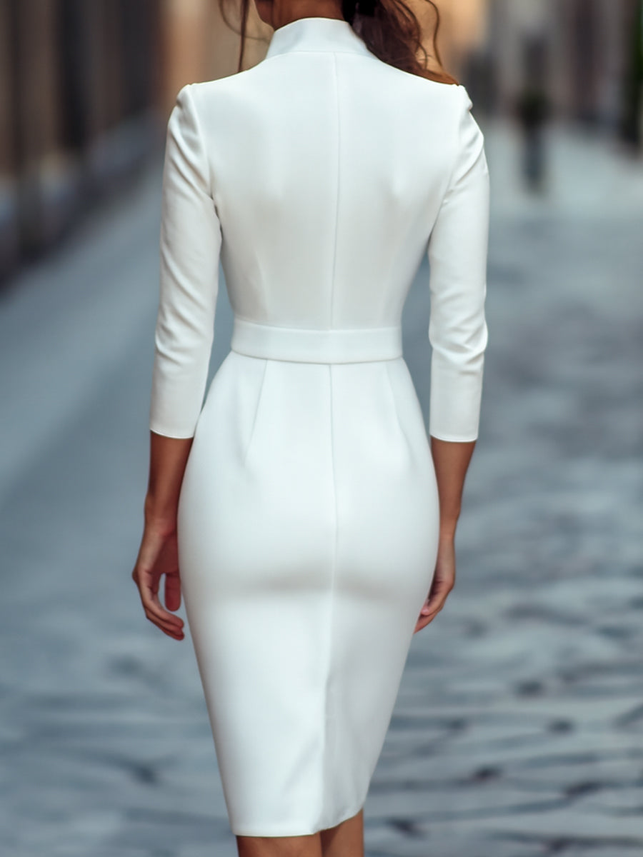 Britt | Elegant Midi Dress