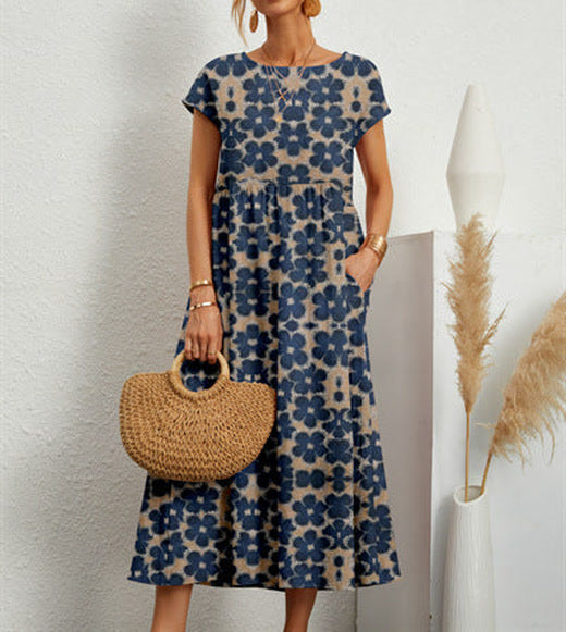 Florene | Breezy Floral Midi Dress