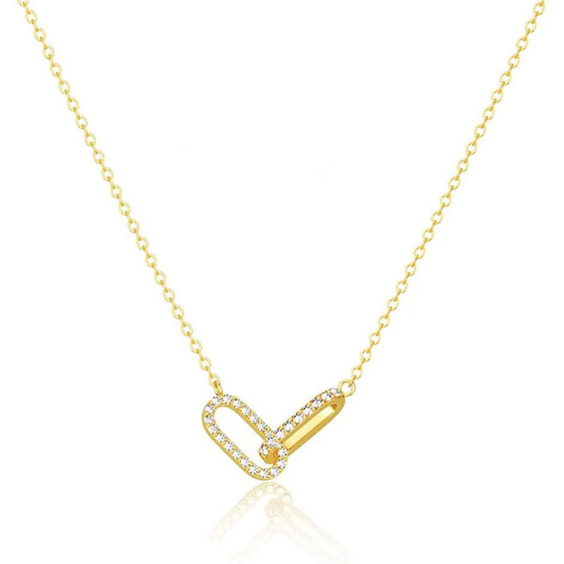 Diamond Knot Necklace