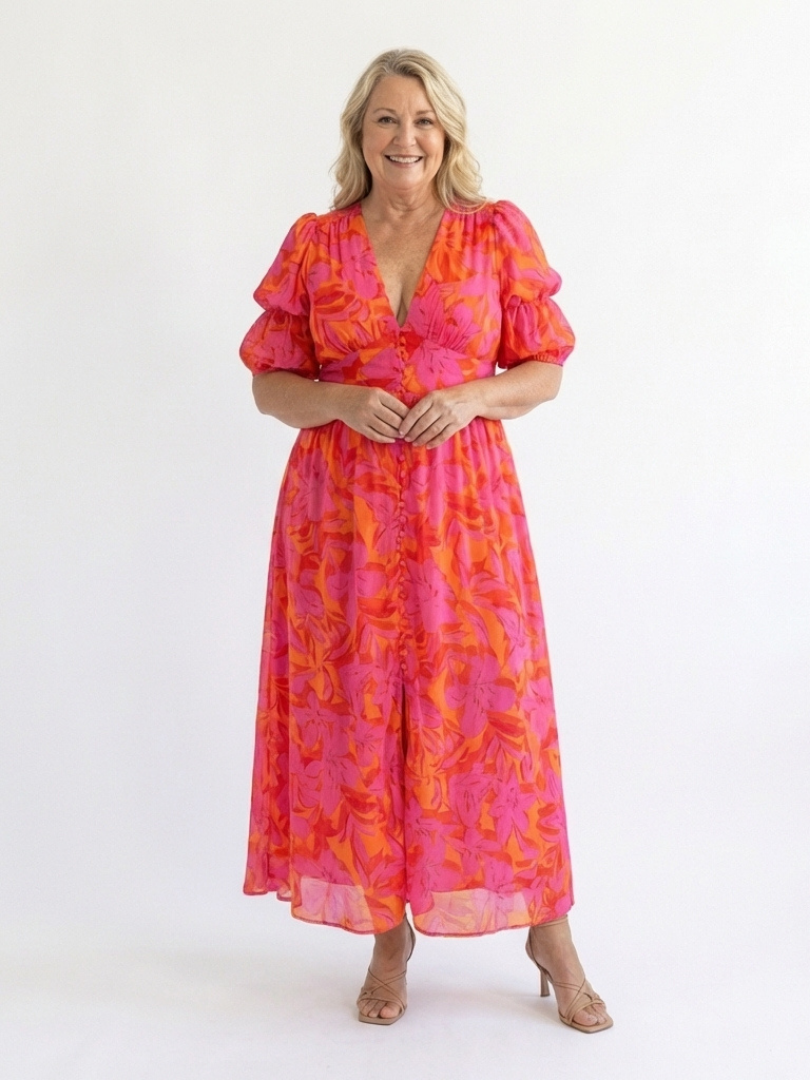 Olvera | Silky Flowing Maxi Dress