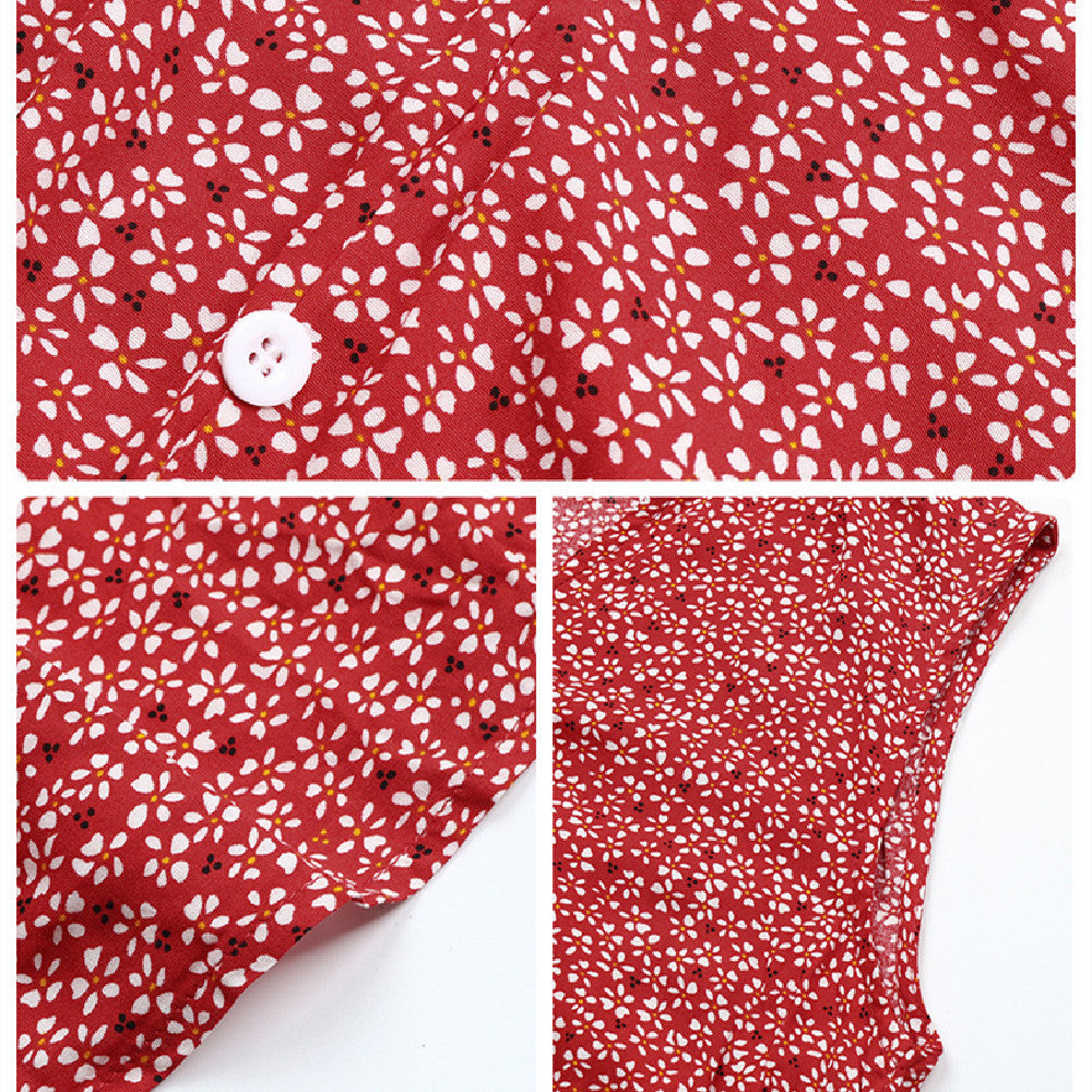 Colette | Floral Button-Front Midi Dress