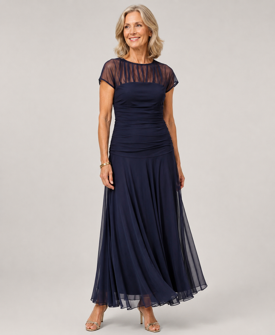 Gwendolyn | Soft Ruched Maxi Dress