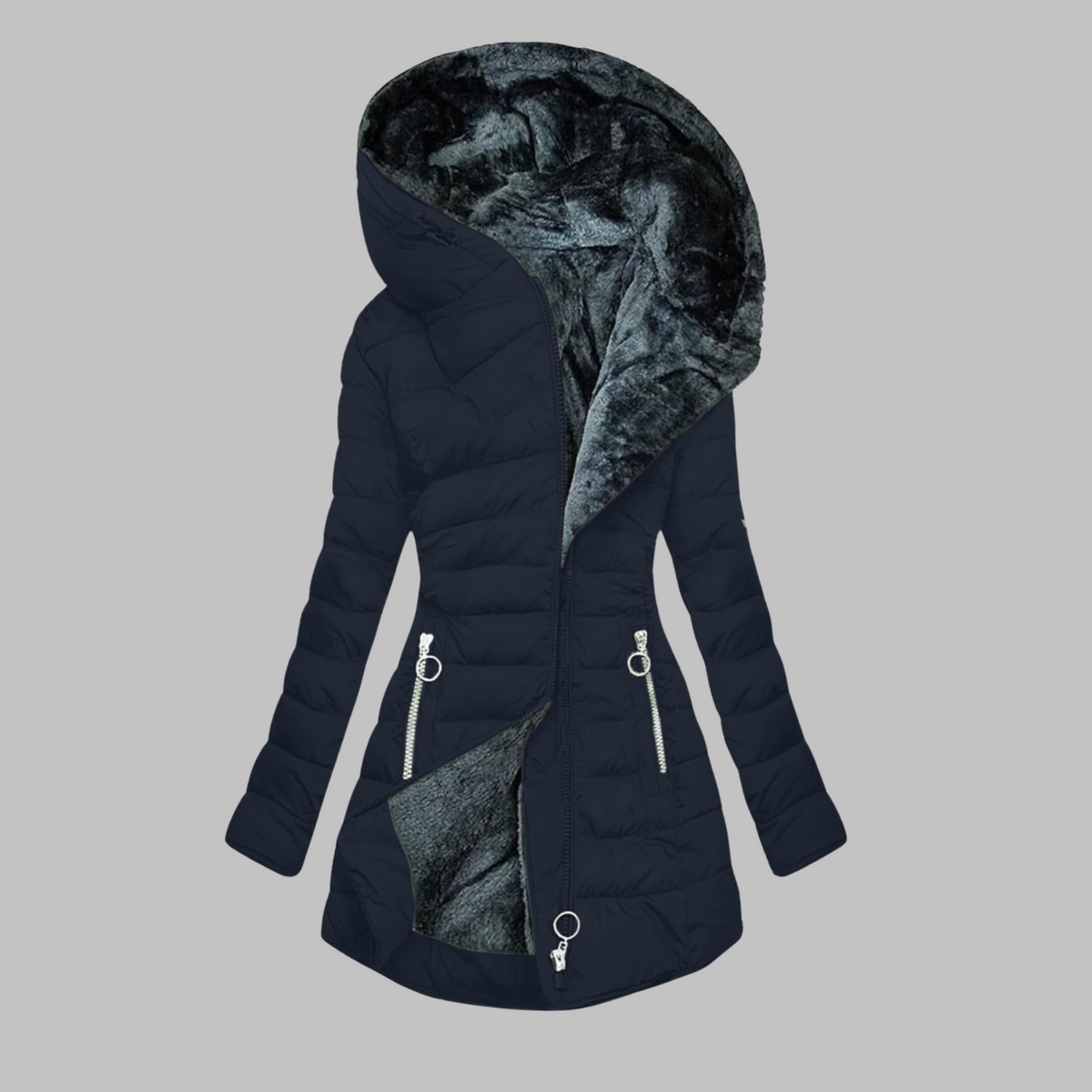 YENGE™ - Casual Slim Fit Hooded Long Sleeve Jacket