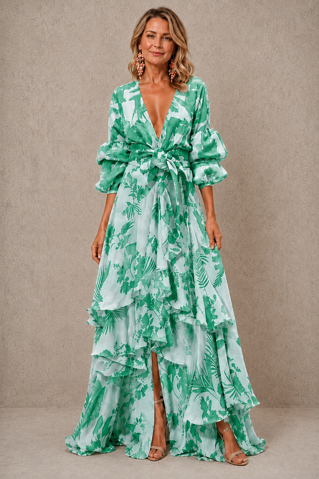 Katarina | Effortless Belted Waist Maxi Dress