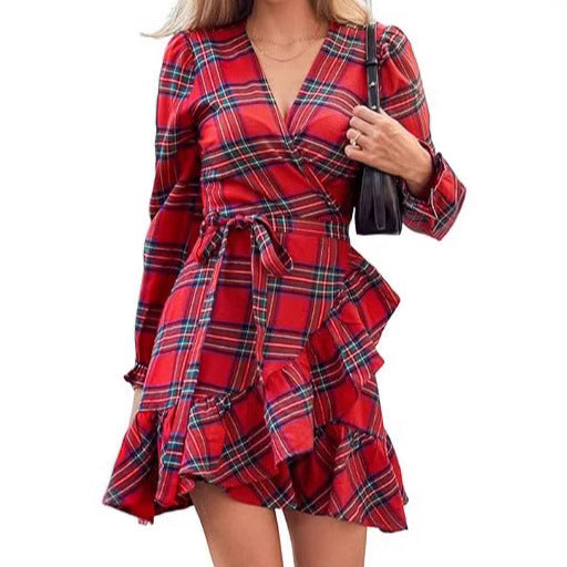 Emily | Plaid Mini Dress