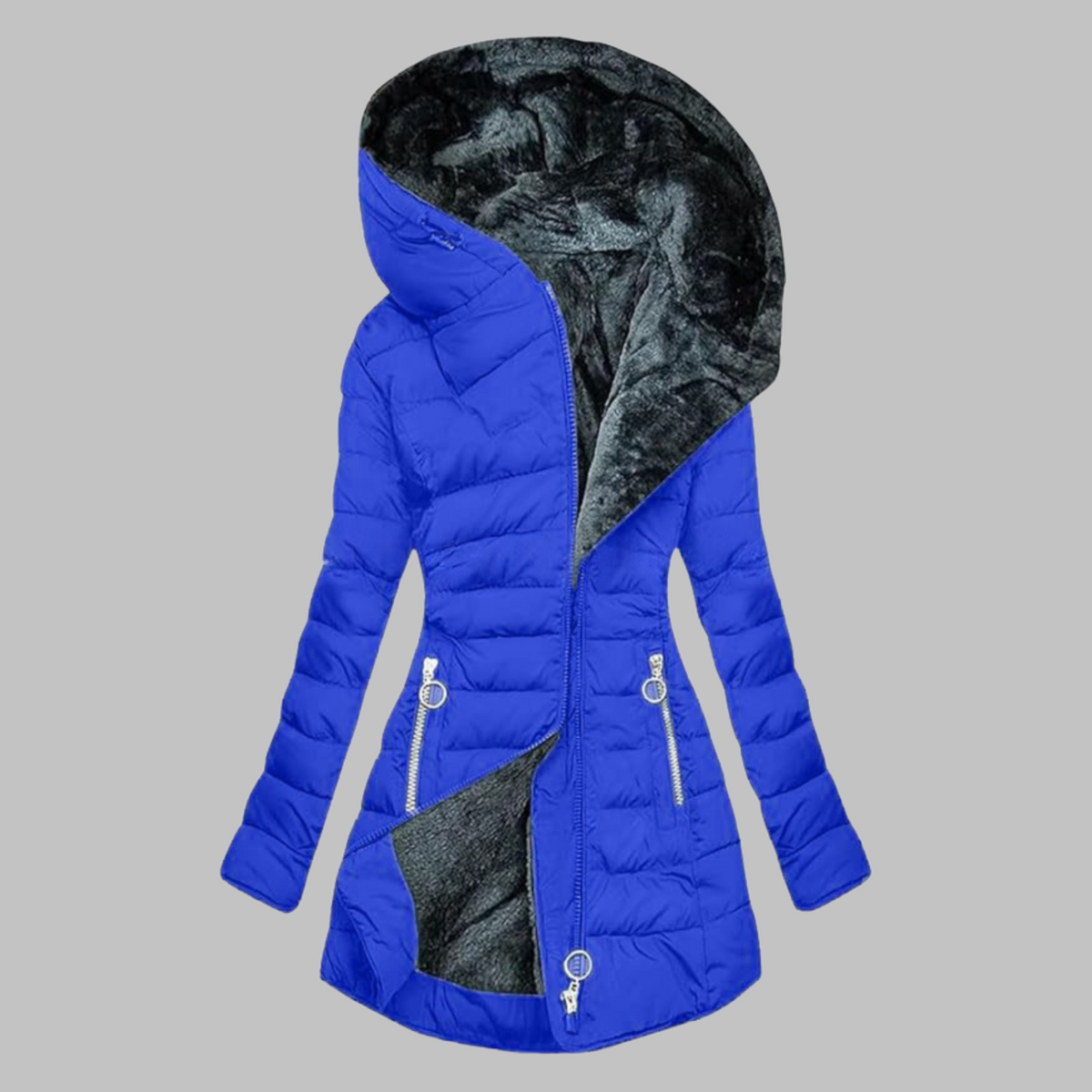YENGE™ - Casual Slim Fit Hooded Long Sleeve Jacket