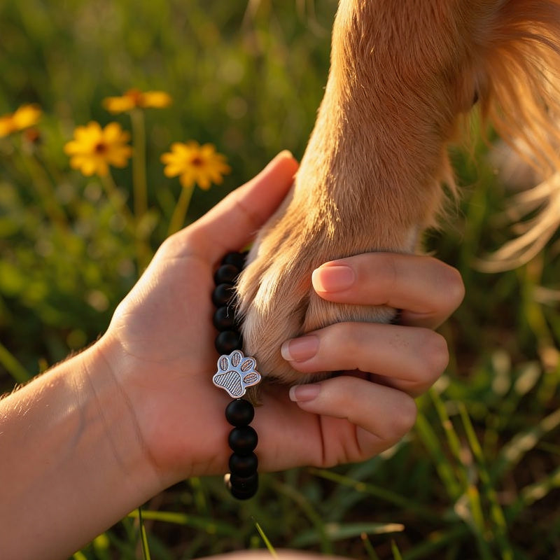Comfortable Paw Bead Bracelet