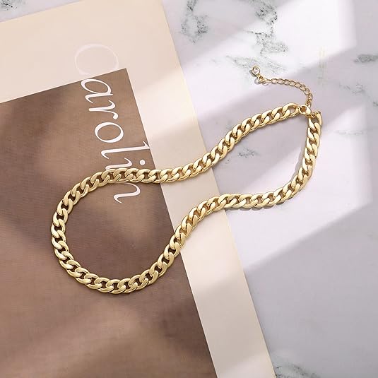 Prestige Chunky Gold Necklace