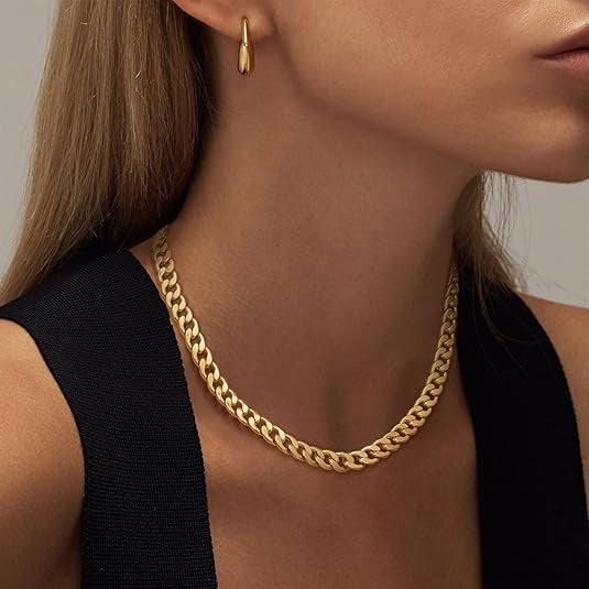 Prestige Chunky Gold Necklace