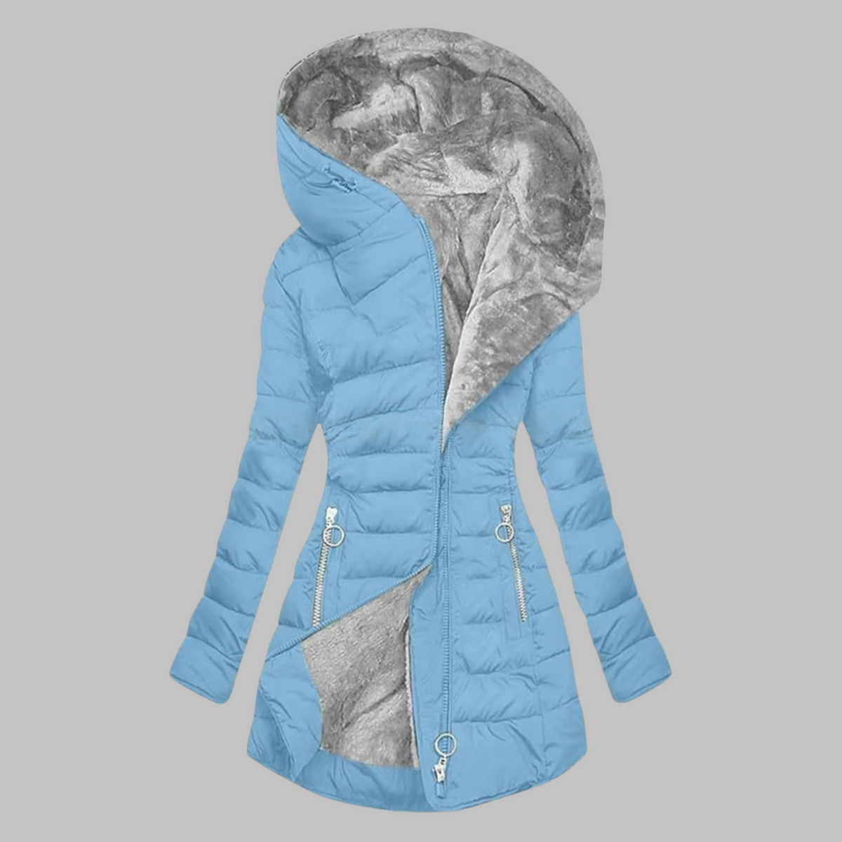 YENGE™ - Casual Slim Fit Hooded Long Sleeve Jacket