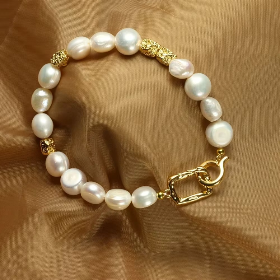 Freshwater Baroque Pearls Bracelet
