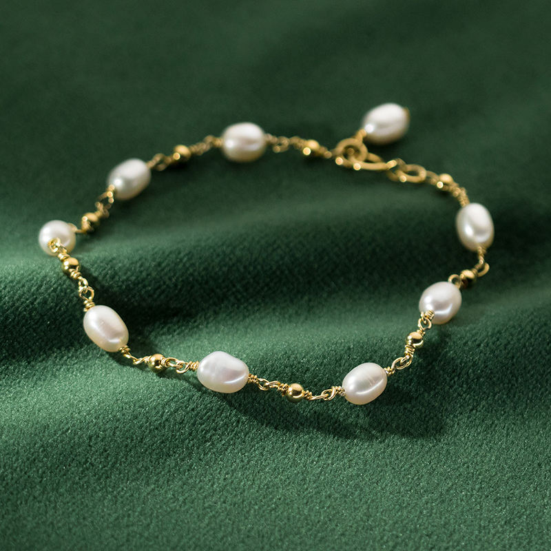 Baroque Pearl Strand Bracelet