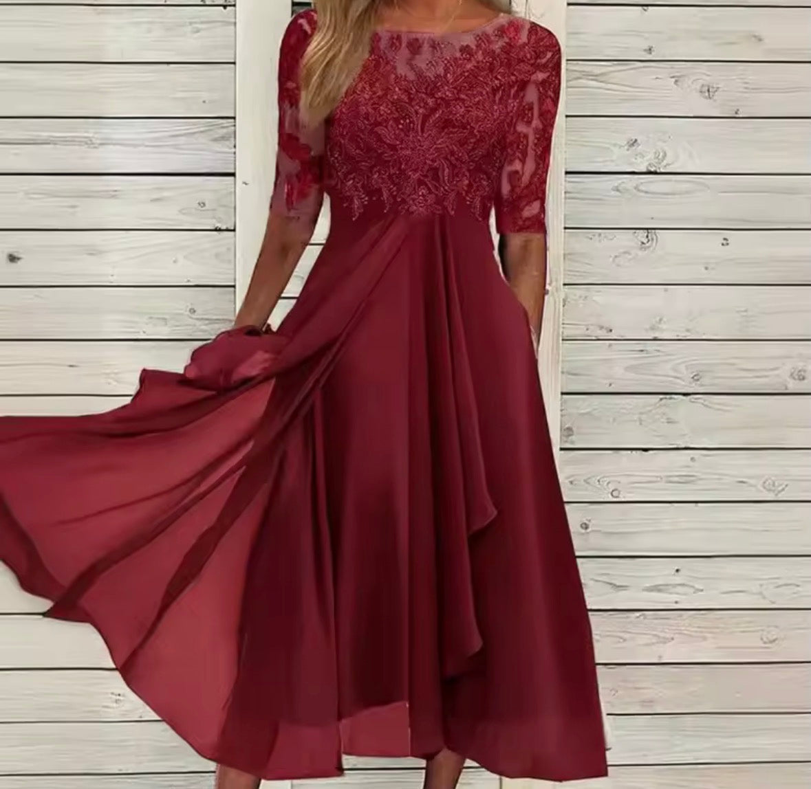 Odile | Elegant Lace Dress