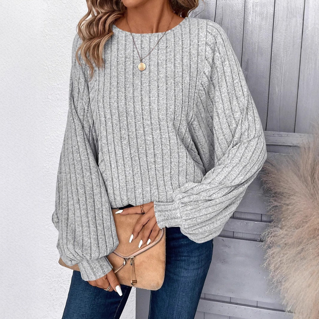 TIANA™ - Casual Loose Fit Long Sleeve Blouse