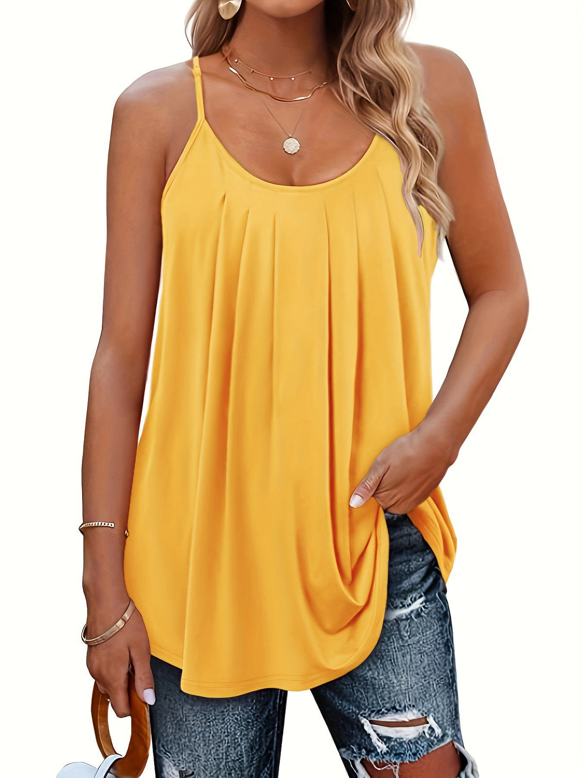MILA™ – Lightweight Spaghetti Strap Fit Summer Top