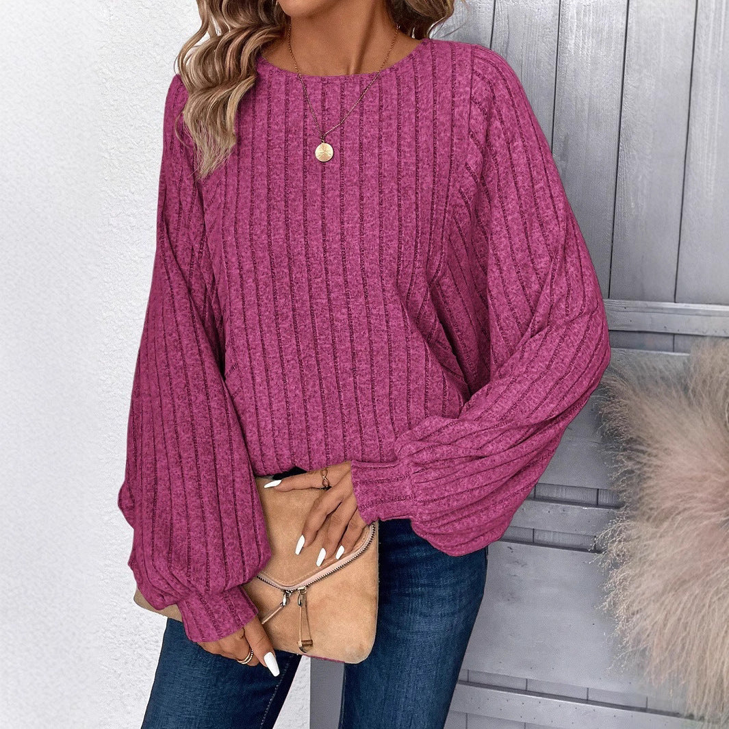TIANA™ - Casual Loose Fit Long Sleeve Blouse