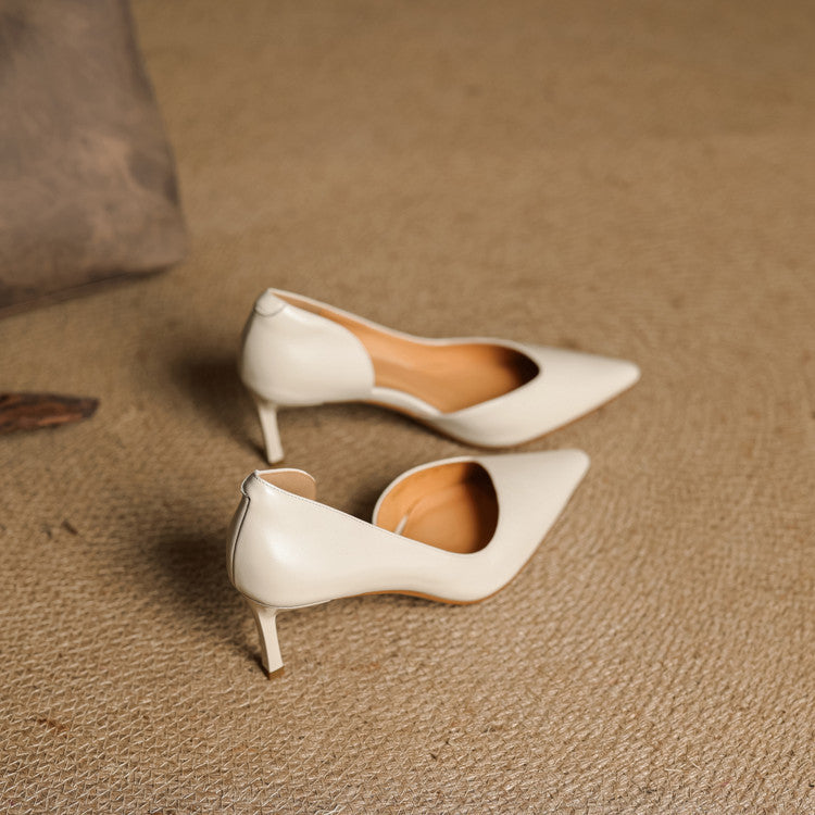 Avella Genuine Leather Heels