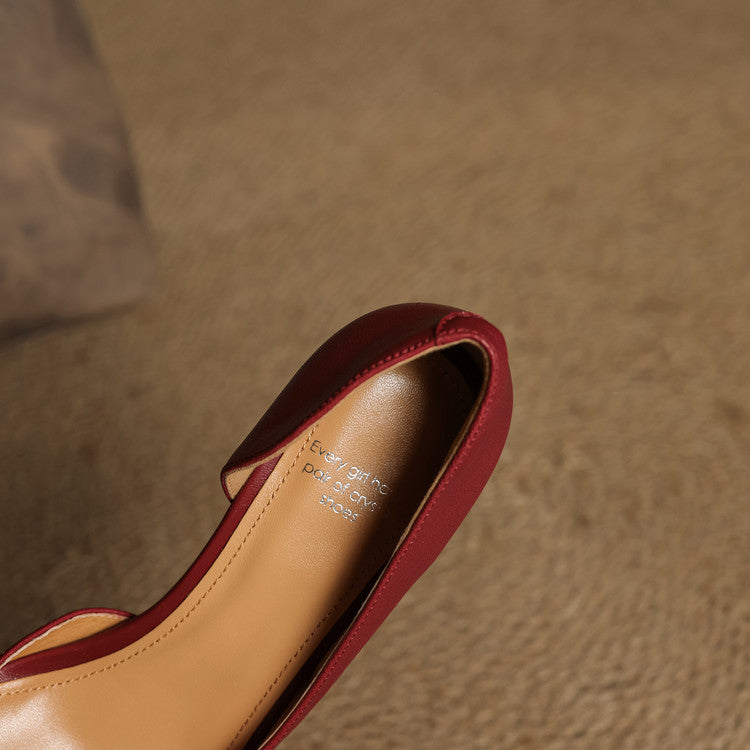 Avella Genuine Leather Heels