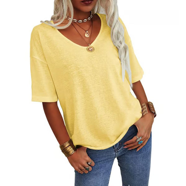 KRISANTA™ - Loose Lightweight Minimalist T-Shirt