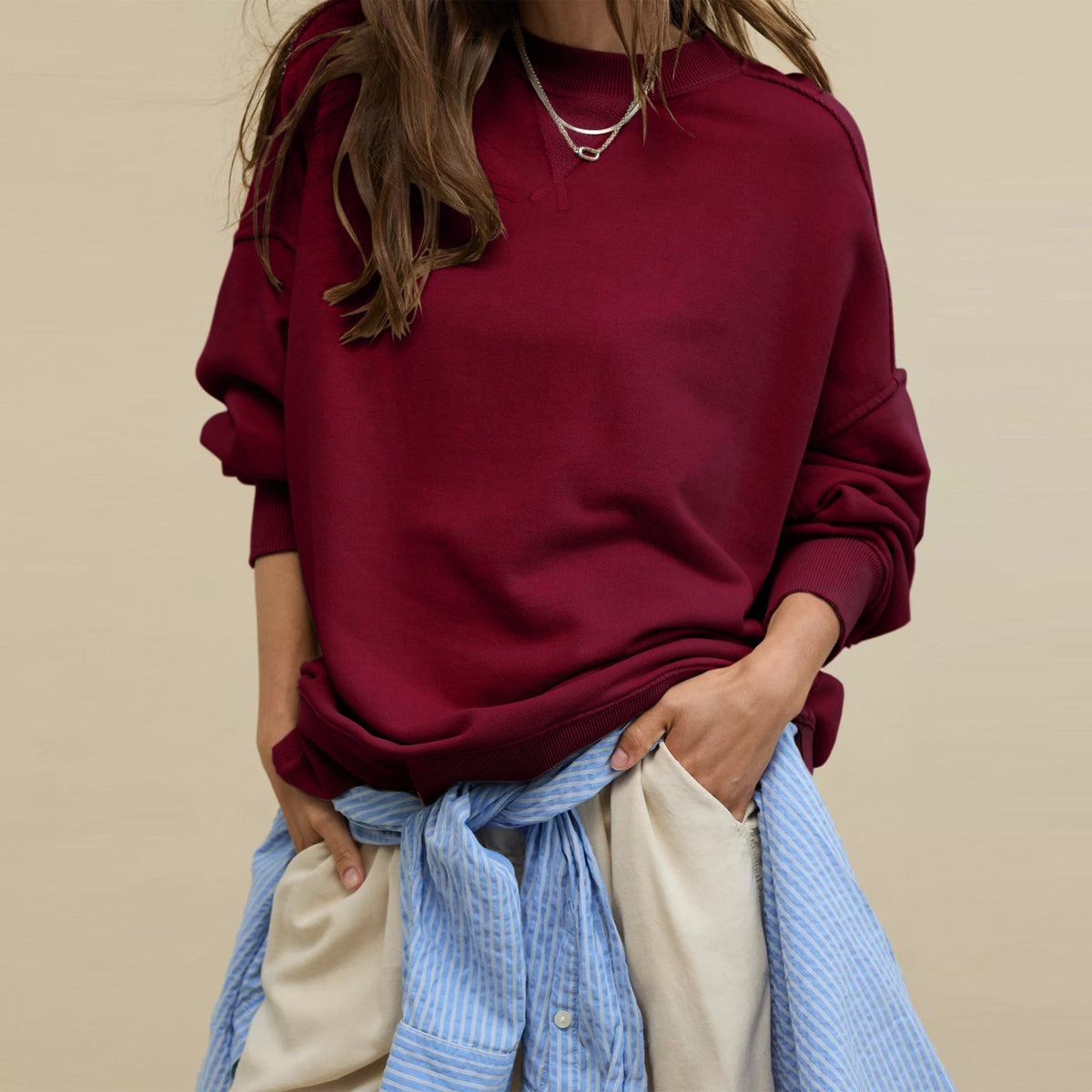 ANNE™ – Relaxed Fit Classic Sweatshirt