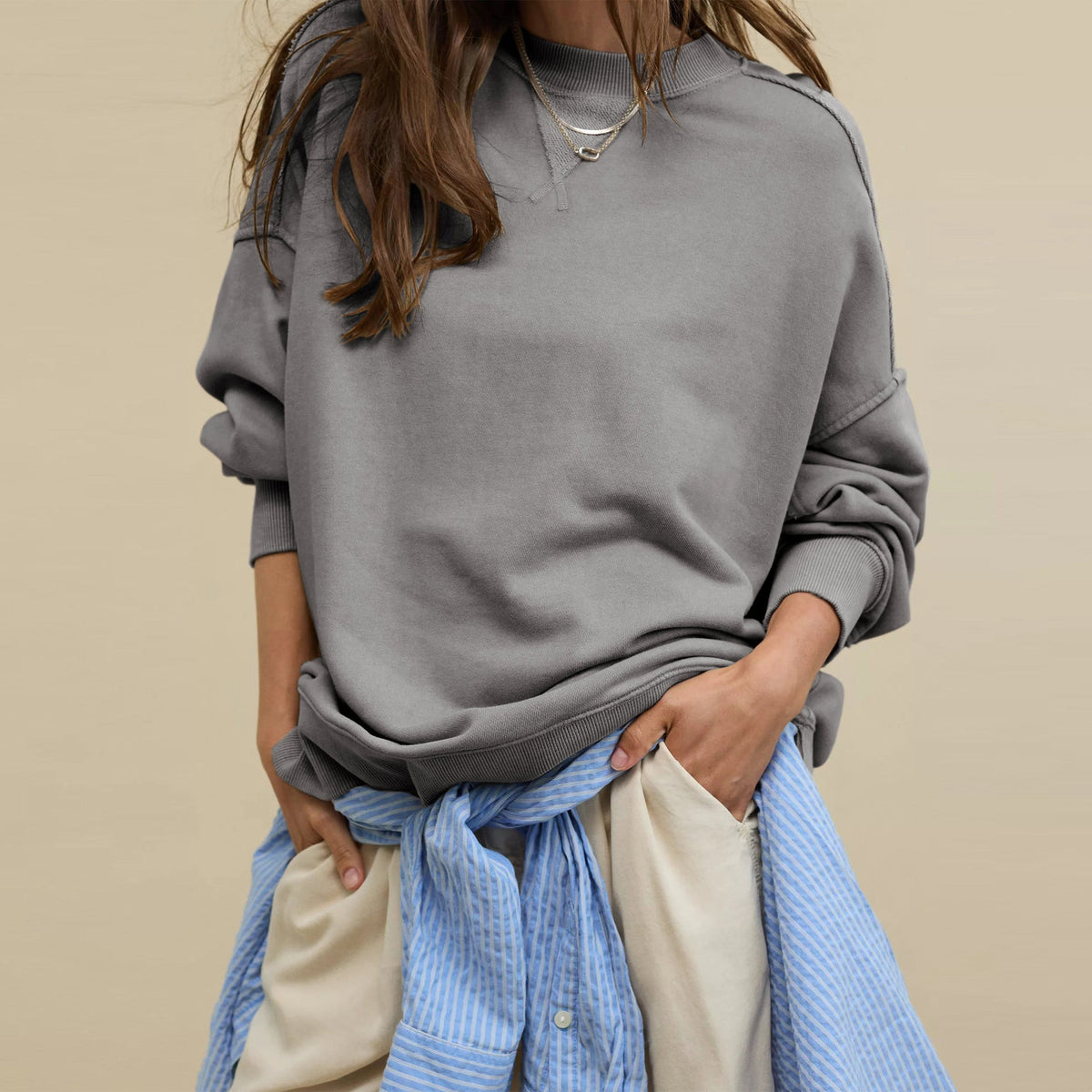 ANNE™ – Relaxed Fit Classic Sweatshirt