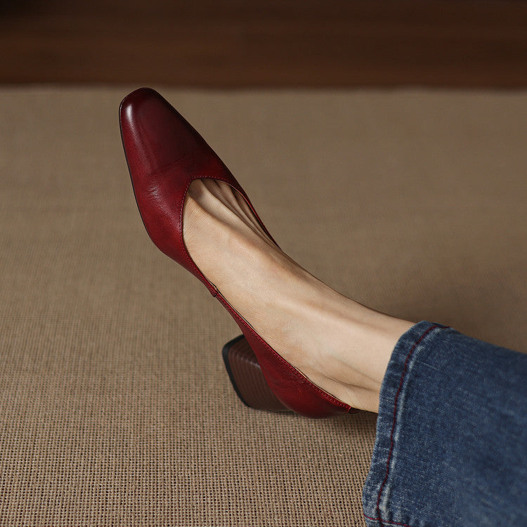 Zila Genuine Leather Heels