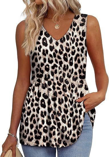 ELIORA™ - Effortless Flowy Sleeveless Tank Top