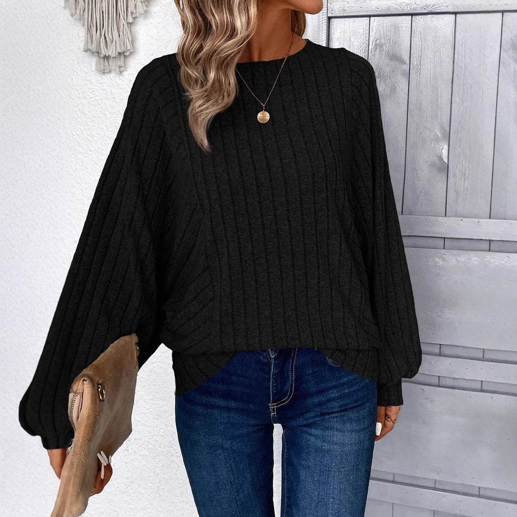 TIANA™ - Casual Loose Fit Long Sleeve Blouse
