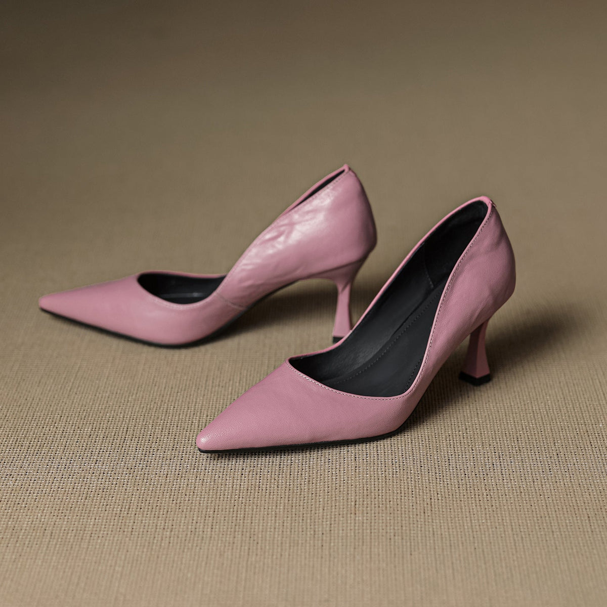 Gilda Genuine Leather Heels