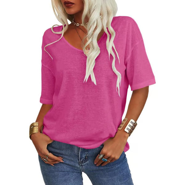 KRISANTA™ - Loose Lightweight Minimalist T-Shirt