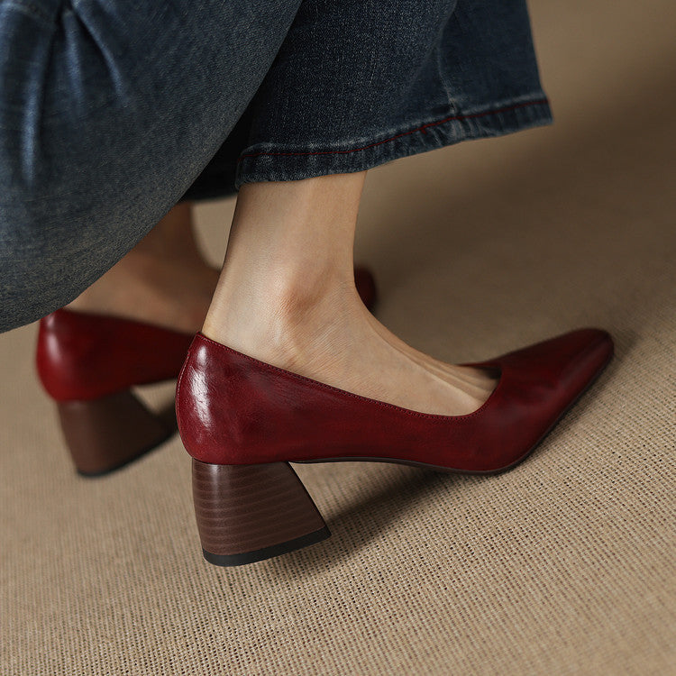 Zila Genuine Leather Heels