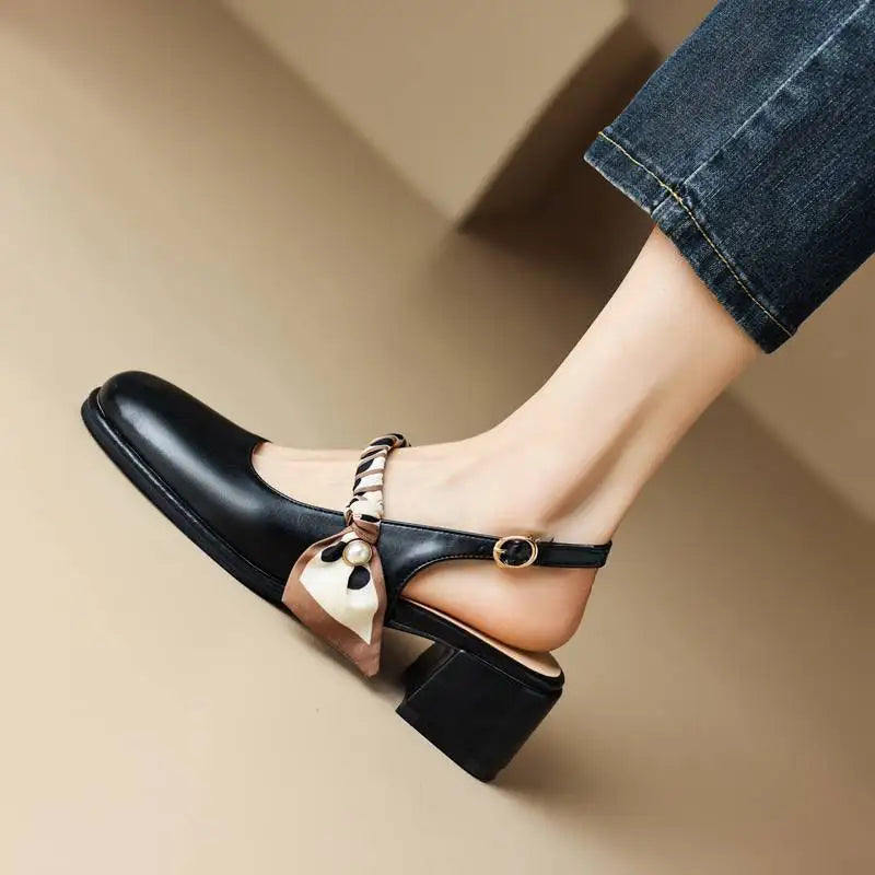 Dahlia Block Heels