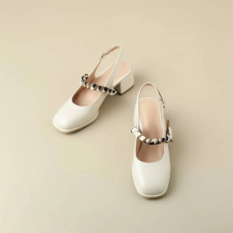 Dahlia Block Heels