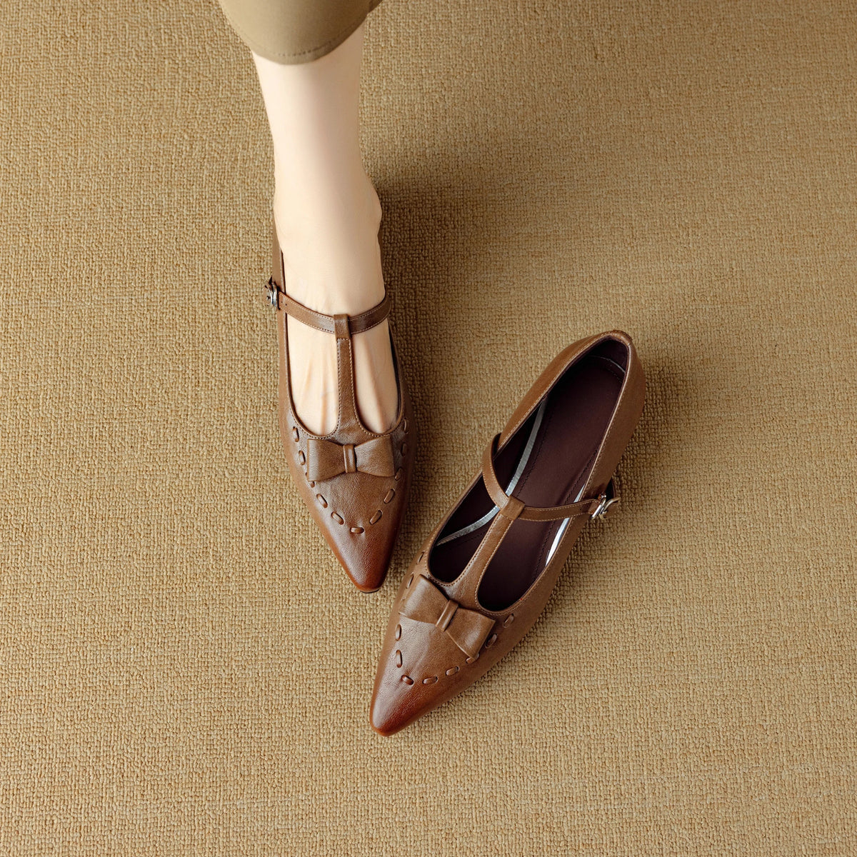 Darlyn Genuine Leather Pumps