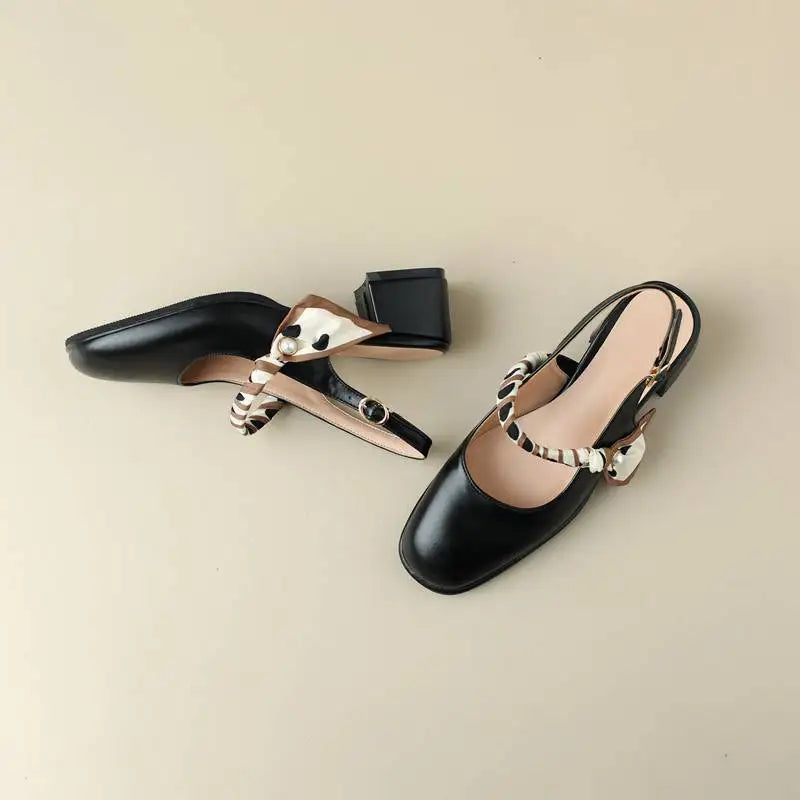 Dahlia Block Heels
