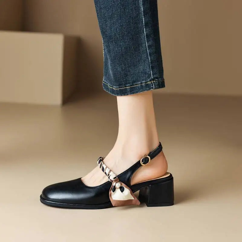 Dahlia Block Heels