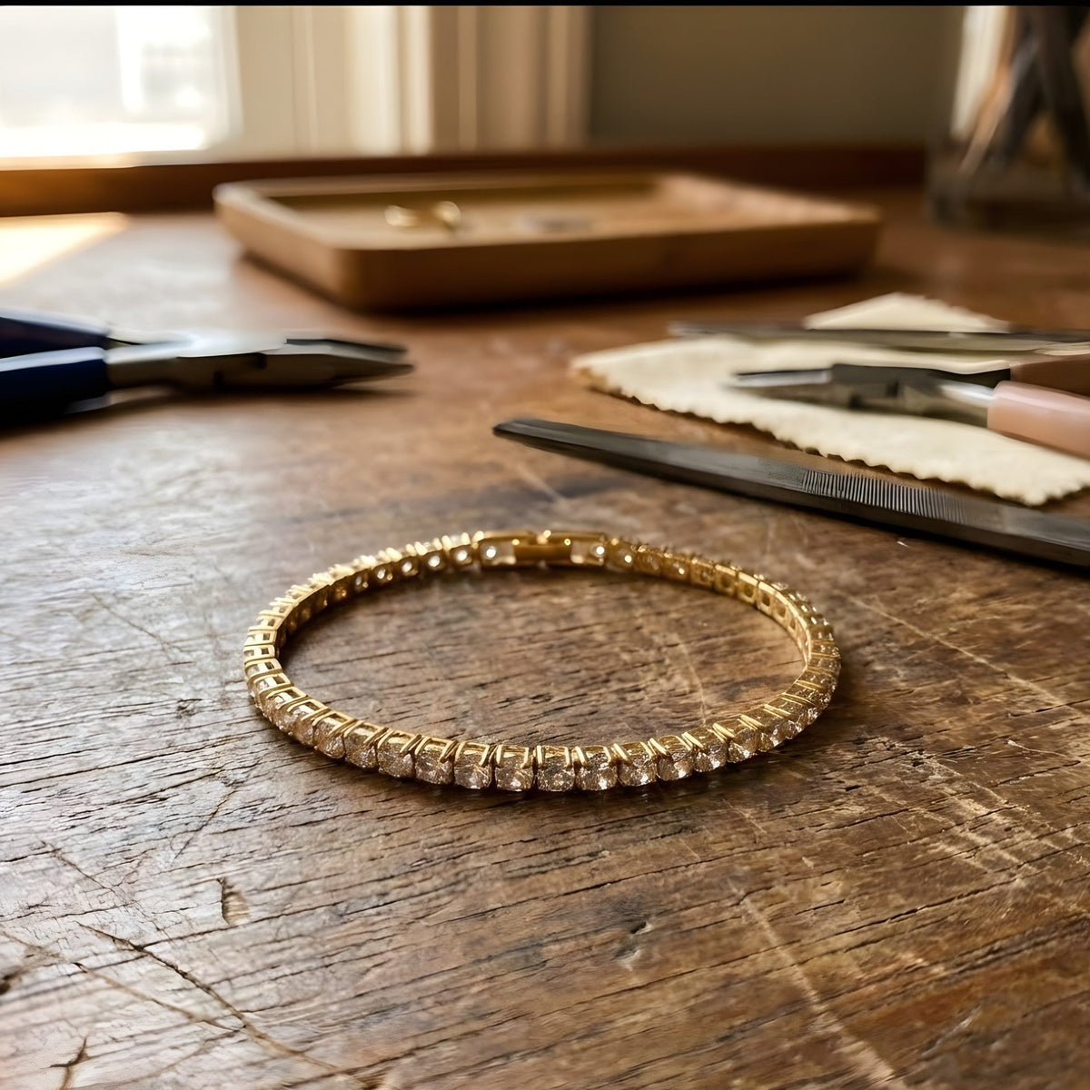 Elegant Heritage Gold Bracelet