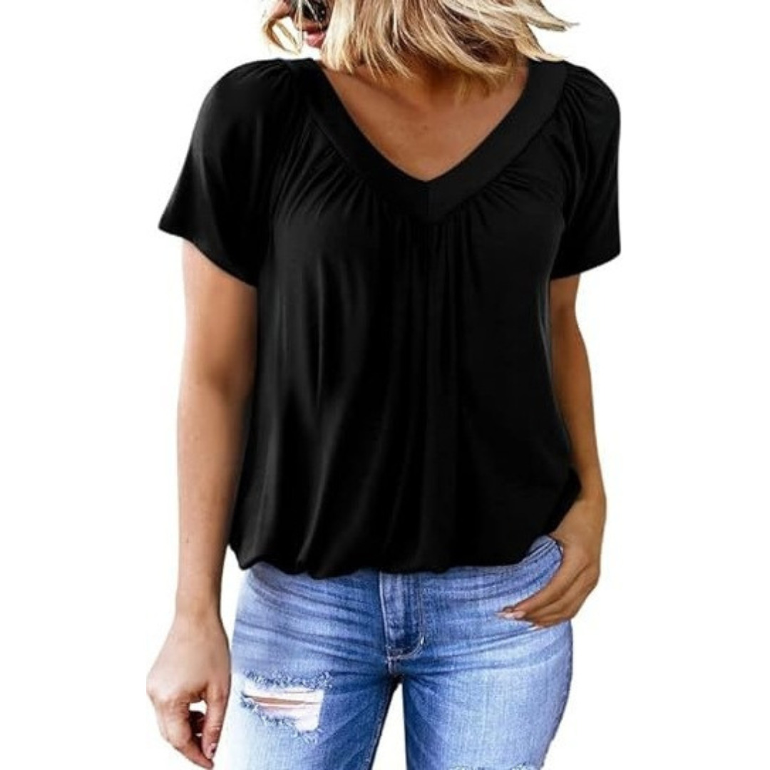 KATHLEEN™ - Casual V-Neck Top