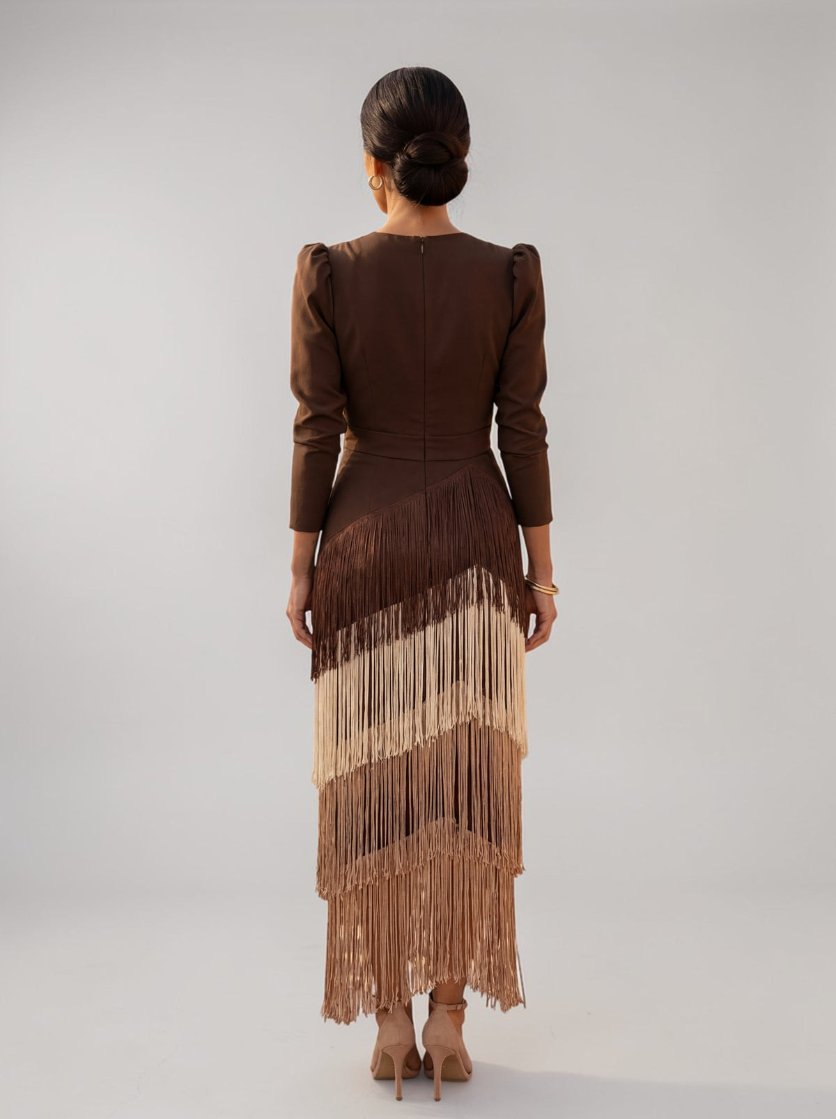 Sofia | Elegant Draped Waist Dress