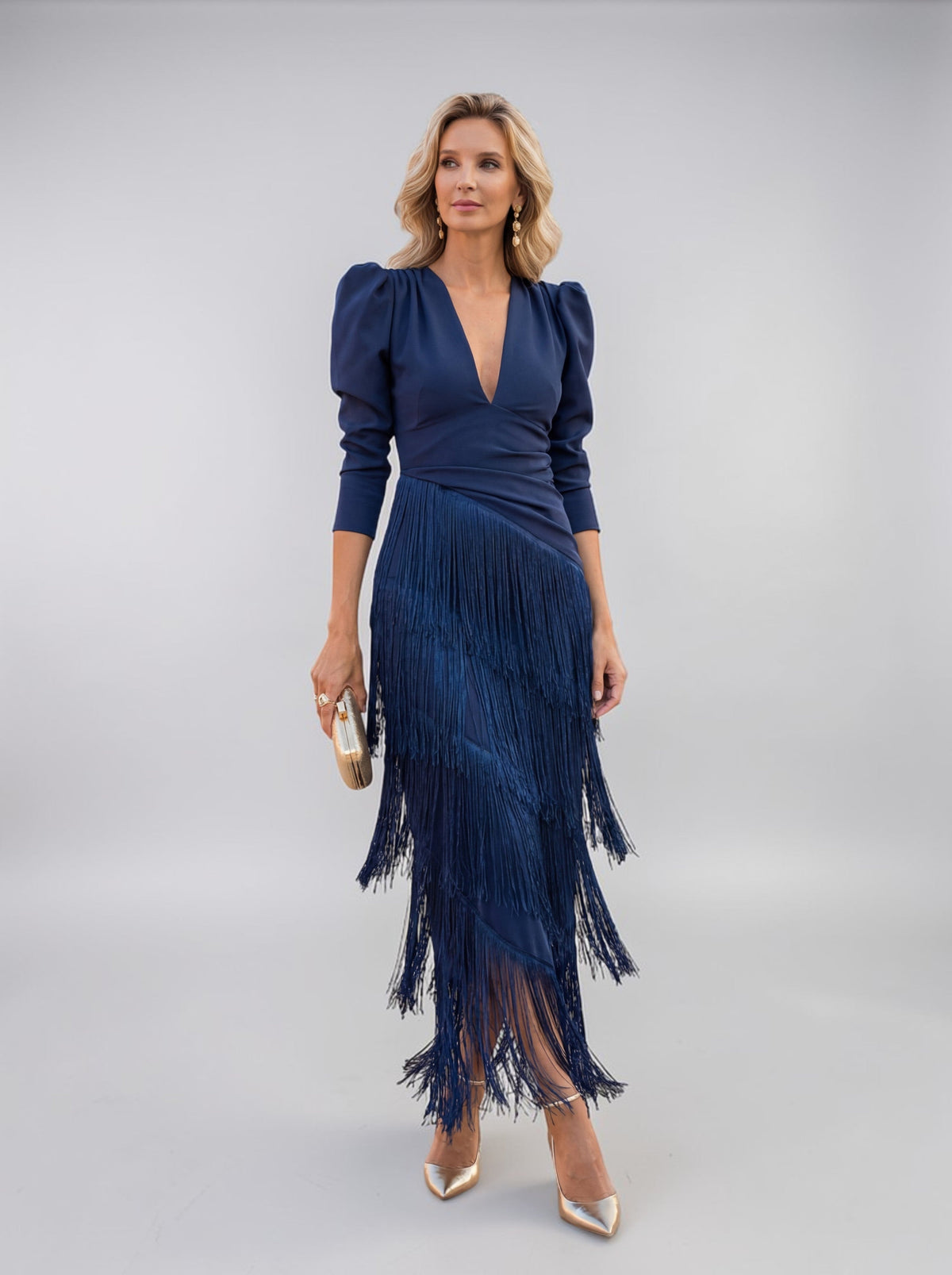 Sofia | Elegant Draped Waist Dress